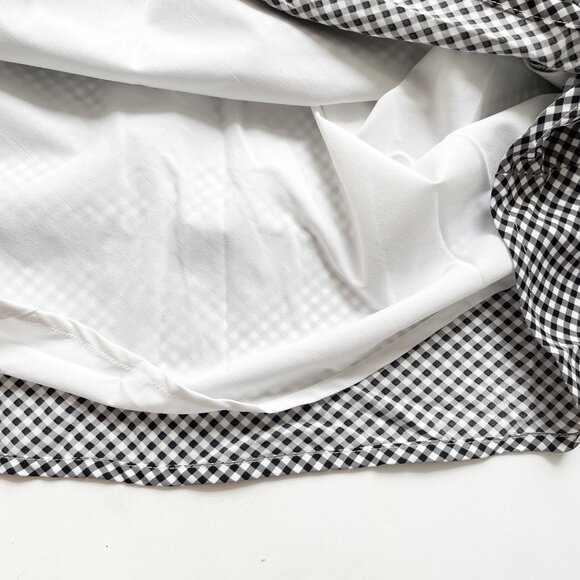 Abercrombie Slip Maxi Dress Black Gingham Size Small NEW NWT - Picture 5 of 7